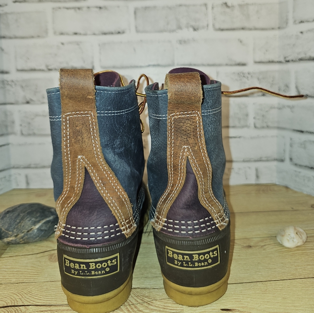 Womens Colorblock Bean Boot Limited Edition 8" - Picture 4 of 9